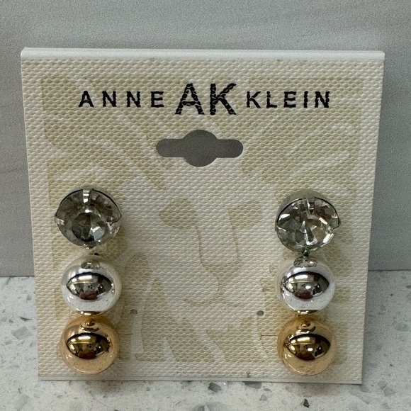 ANNE KLEIN STUD EARRINGS - Picture 7 of 13